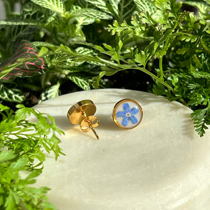 Forget Me Not Stud Earrings