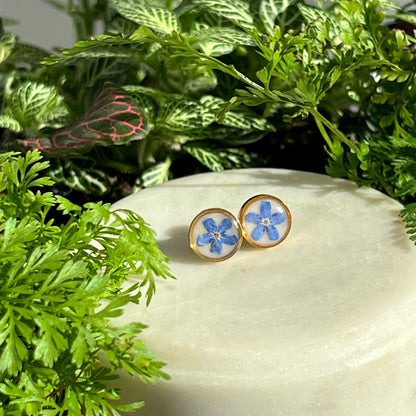 Forget Me Not Stud Earrings