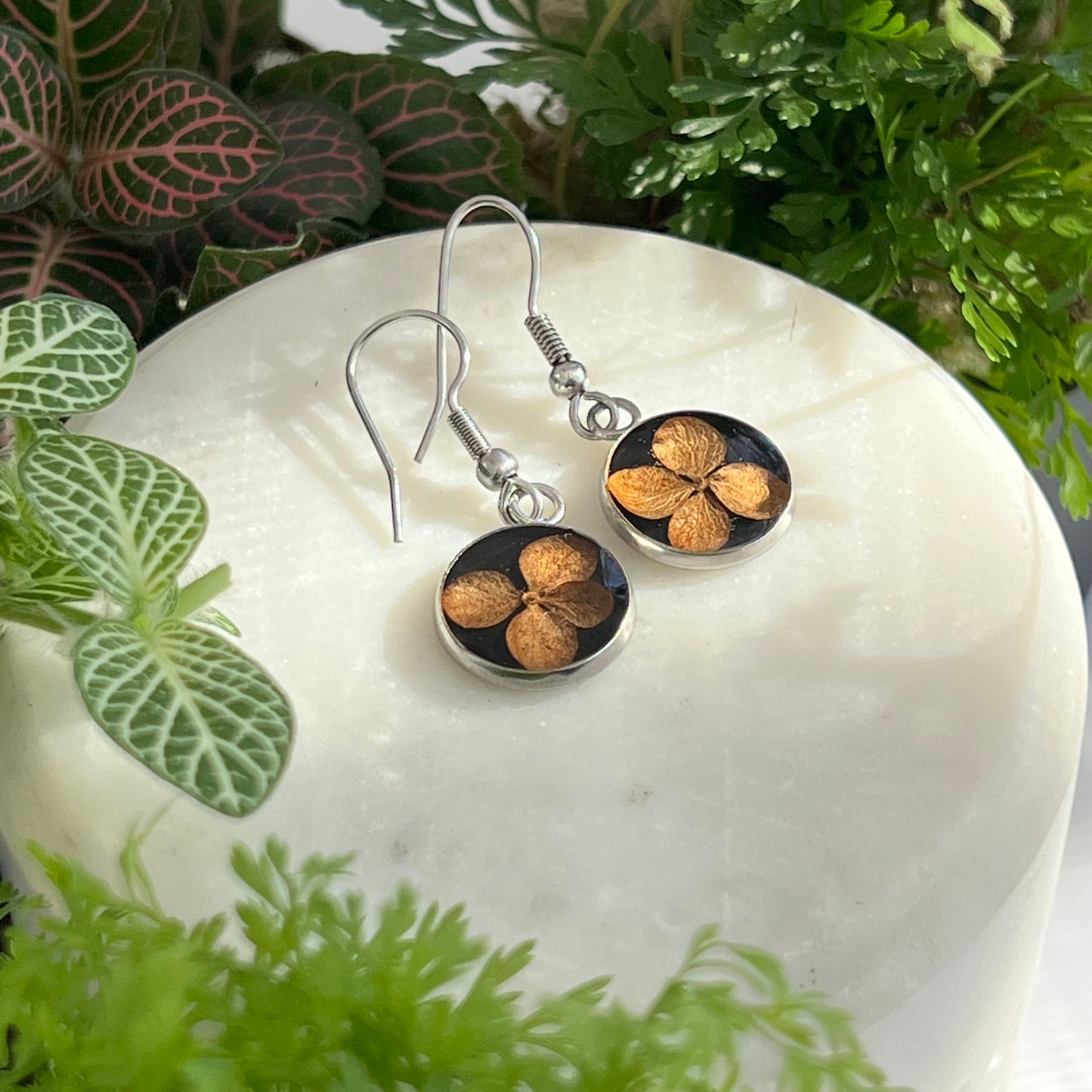 Hydrangea Earrings