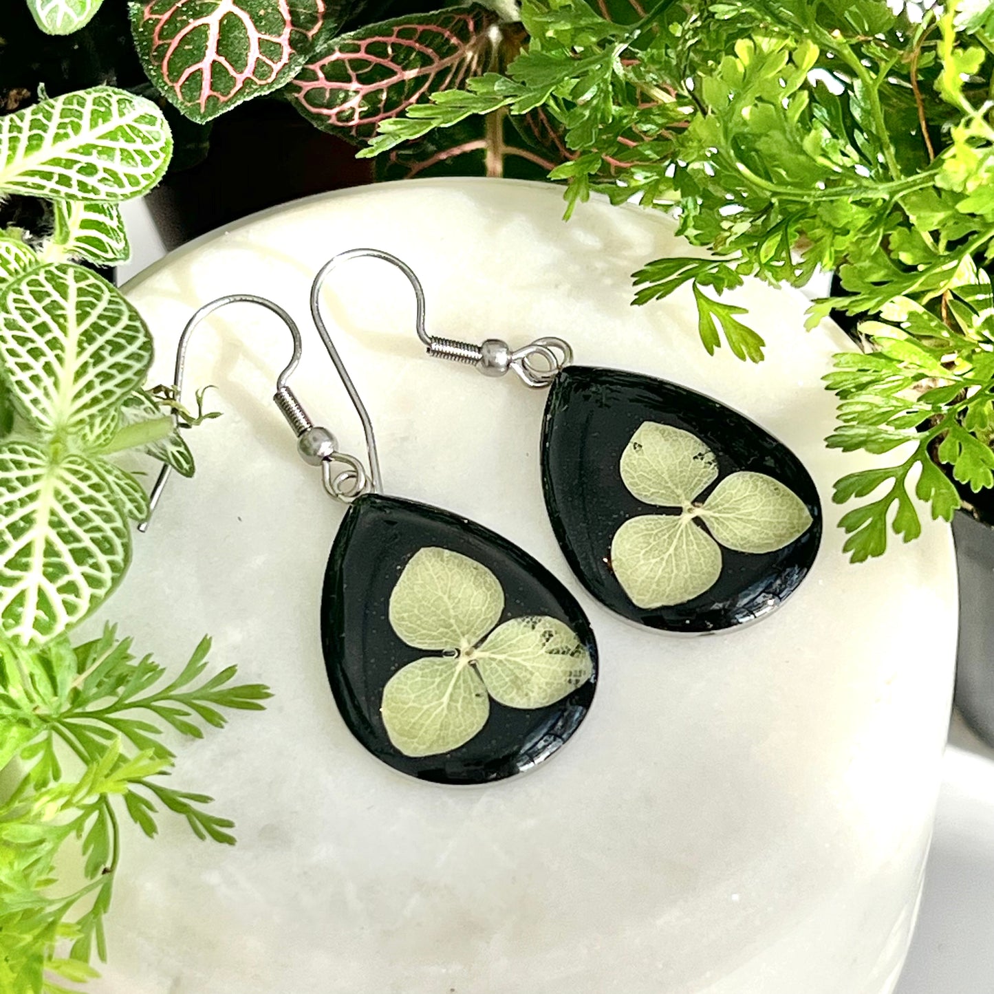 Hydrangea Earrings