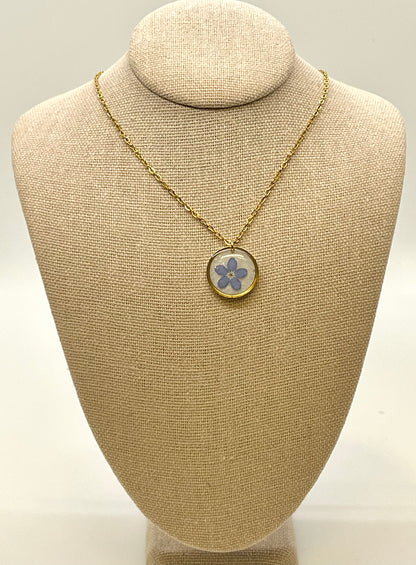 Forget Me Not Necklace