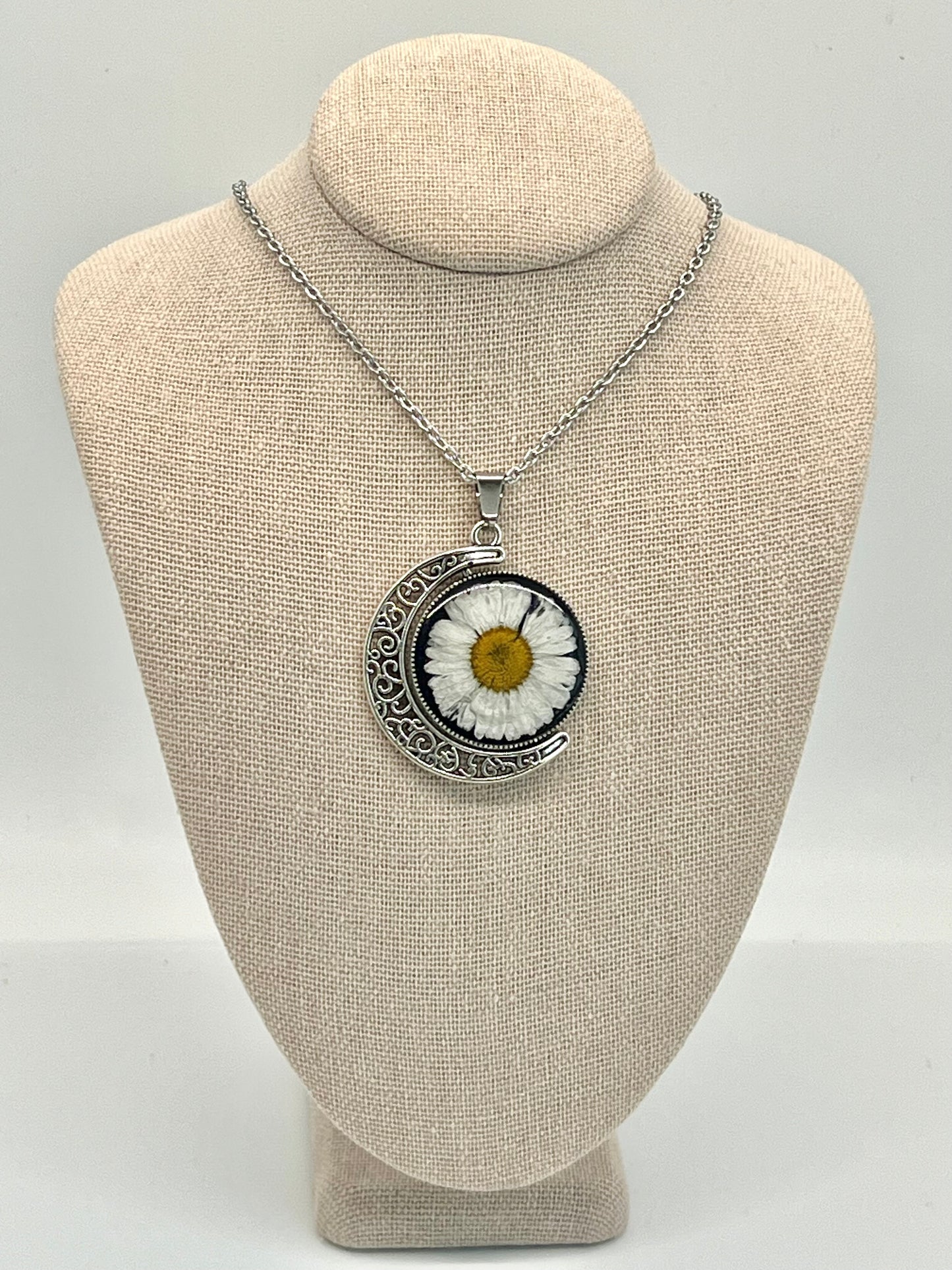 Double-sided Moon Necklace