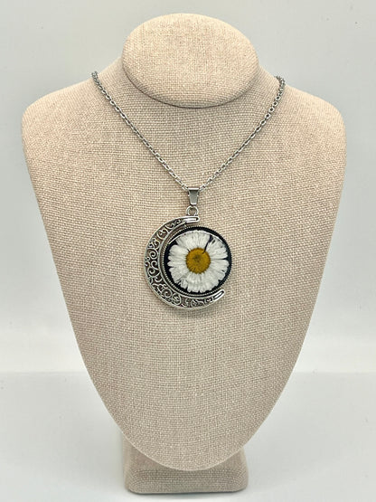 Double-sided Moon Necklace