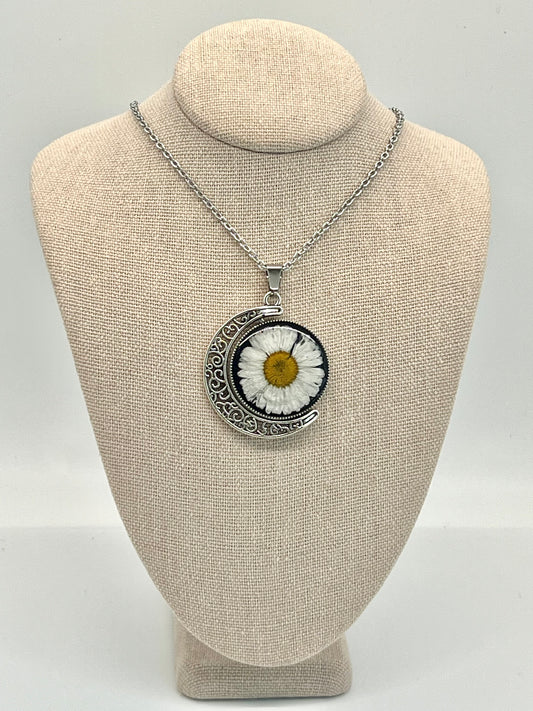 Double-sided Moon Necklace