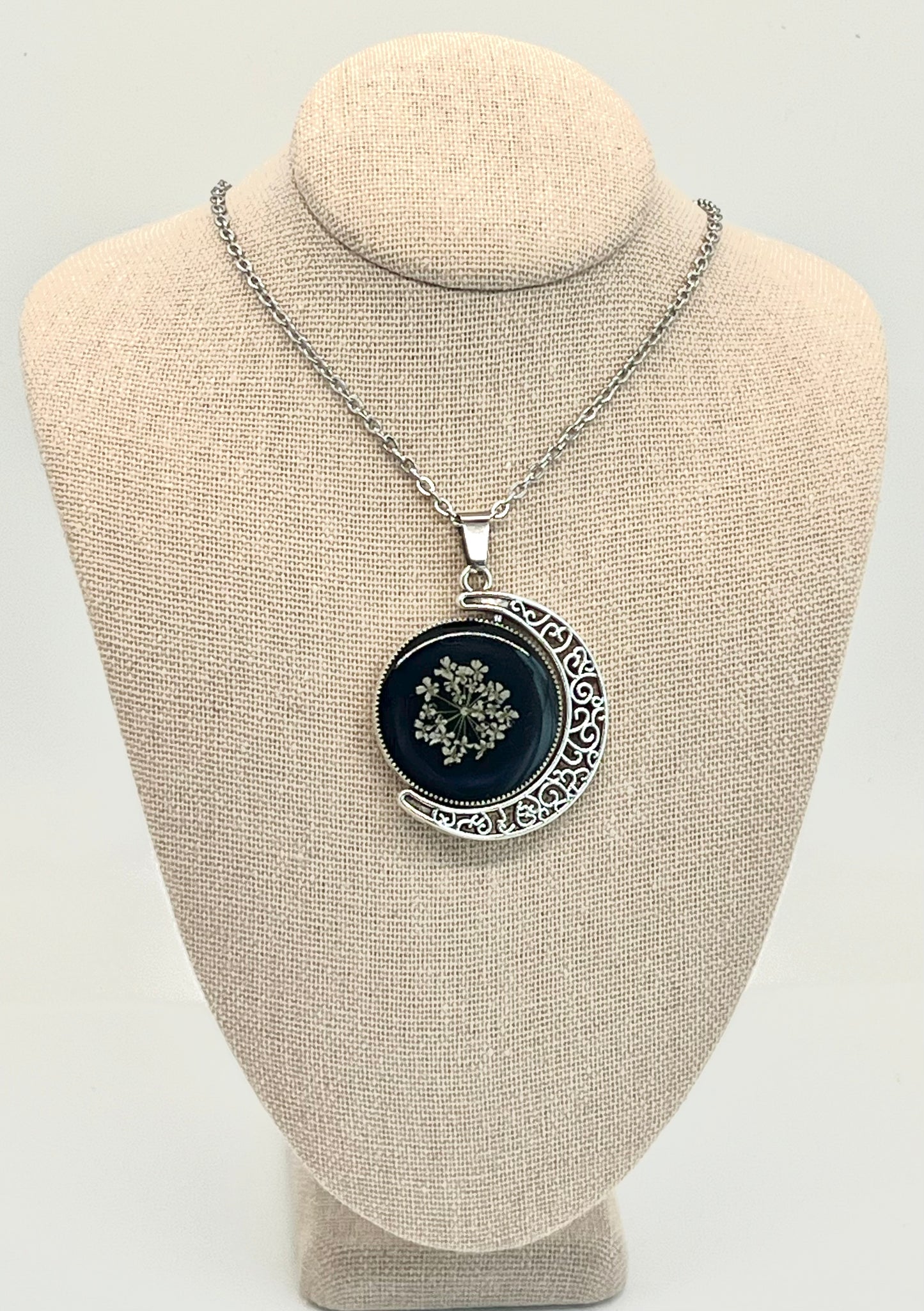 Double-sided Moon Necklace