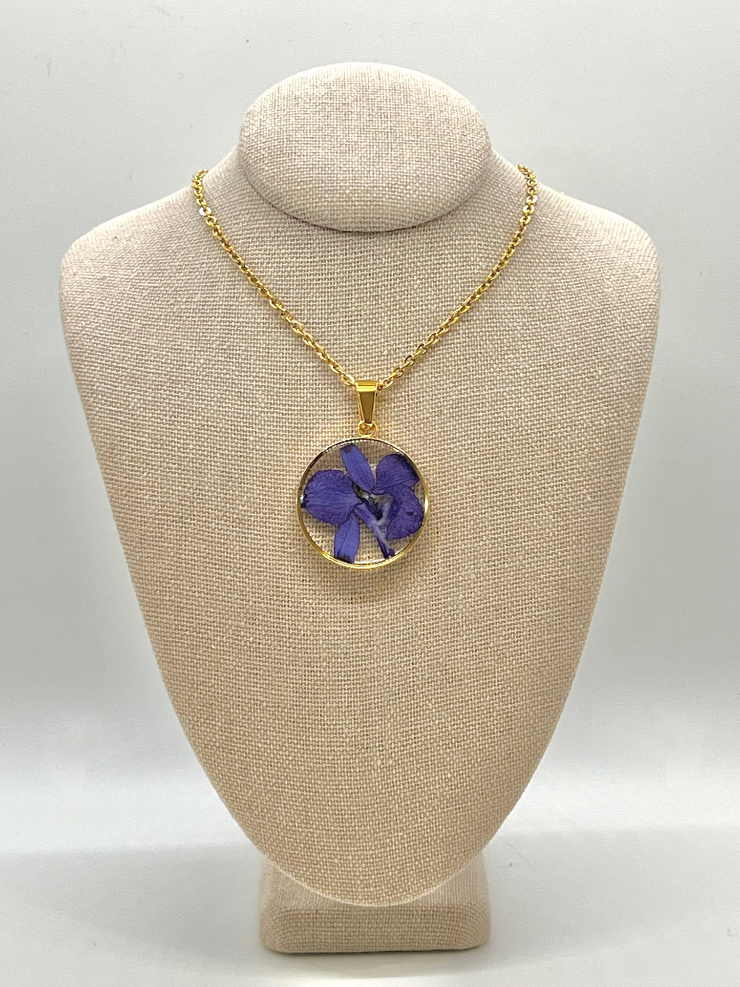 Larkspur Necklace