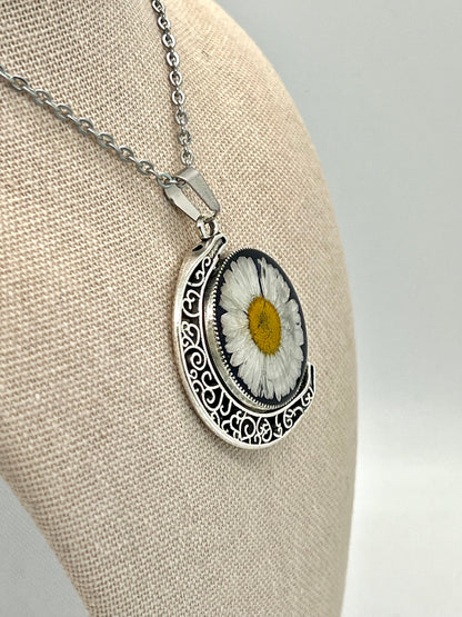 Double-sided Moon Necklace